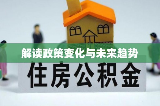 吴忠解读政策变化与未来趋势