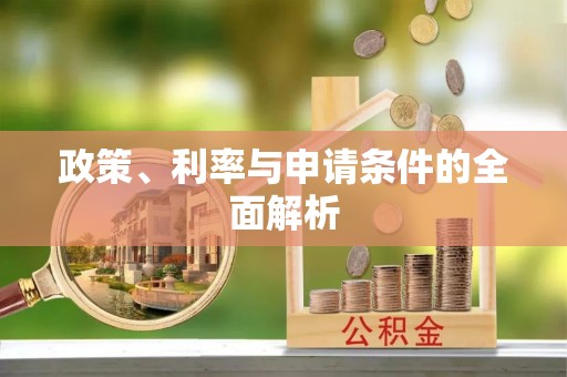 吴忠政策、利率与申请条件的全面解析