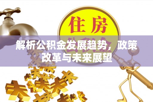 吴忠解析公积金发展趋势，政策改革与未来展望