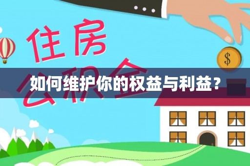吴忠如何维护你的权益与利益？